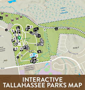 Button to Interactive Tallahassee Parks Map
